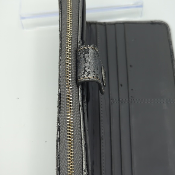 Coach Silver Long Wallet - Picture 5 of 8